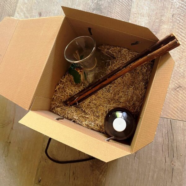 Decanter profumatore ambiente al vino rosso pugliese - immagine 5